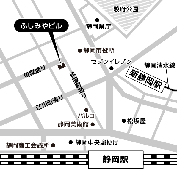 静岡会場地図
