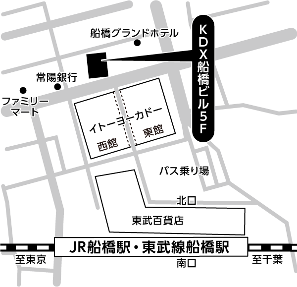 船橋会場地図