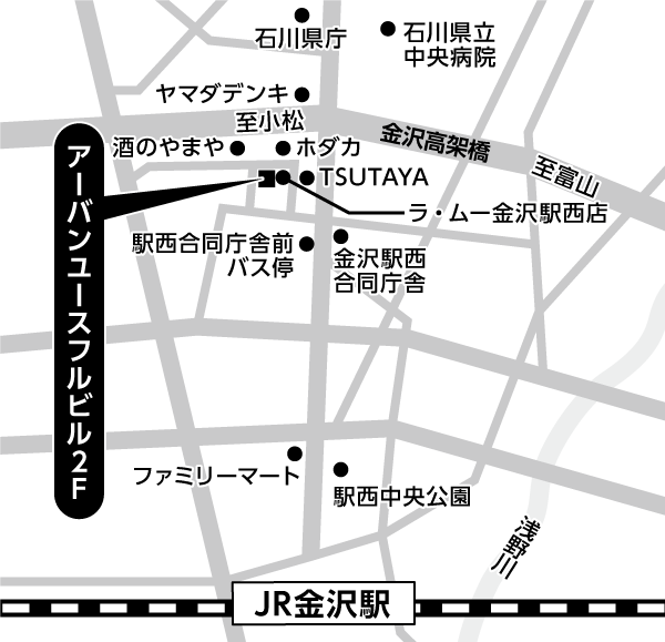 金沢会場地図